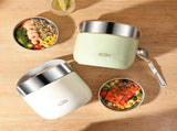 304 Stainless Steel Vacuum Insulated Lunch Box with Leak-Proof Lid Portable Thermal Food Jar, V1232-BWH-001
