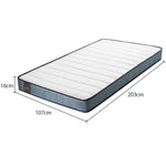 Kingston Slumber Mattress KING SINGLE Bed Size Bonnell Spring Bedding Firm Foam Top 16CM V219-FURBEDKNGASKS