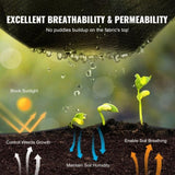 13FTx108FT Premium Heavy Duty Weed Barrier Landscape Fabric, 5OZ Woven Geotextile Fabric Under V952-JBXBZ13108FT62J4MV0