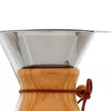 800ml Pour Over Coffee Maker High Borosilicate Glass Manual Coffee Dripper with Stainless Steel V1294-YM0703-3113230034411