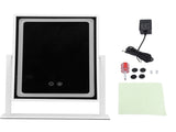 Vanity Mirror Touch Control 3 Color Modes Dimmable 360 Degree Rotation Makeup Mirror with LED Light V1294-YM0901-3119240075911