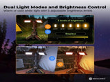Social Hike Rechargeable Telescopic Camping Light - Outdoor LED 20W Lantern V238-SUPDZ-41393401528400
