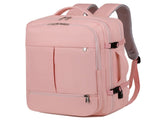 Large Capacity Travel Backpack with USB Charging Port - Pink V888-ELOSUNG15298