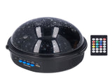LED Bluetooth Star Light with Speaker USB RGB Music Remote Projection Lamp for Home Bar Decoration V1294-YM0714-3119210314711