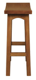 Tokyo Solid Mahogany Timber Barstool V199-BR077WDLP