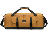 Yellow Dry Wet Separation Gym Bag - Yoga Fitness Travel Duffel - Shoe Compartment V888-ELOSUNG24332