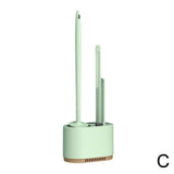 3 In 1 Toilet Brush and Plunger Set with Vented Holder, Heavy Duty Wall Mounted Bathroom Cleaning V1189-LC-LY-00152