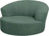 2 Pack Swivel Barrel Chair Slipcover Stretch Soft Washable Furniture Protector for Round Club Accent V1189-LC-RY-00225