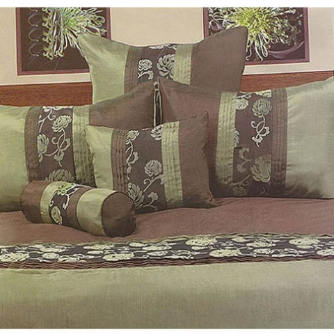 Phase 2 Jemma Olive Quilt Cover Set QUEEN V442-END-QUILTCS-JEMMA-OLIVE-QS