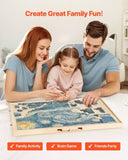 VEVOR 1500 Piece Puzzle Board with Drawer Cover Portable Wooden Jigsaw 86x63cm V952-ZMPTB1500JXWJMX12001V0