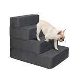 PaWz Dog Stairs Ramp Portable Climbing Queen 9KG PT1057-4-L-GY