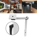 Adjustable RV Table Leg 360&deg Rotating Support Pedestal Table Leg RV Accessories, Detachable Aluminum V985-RVTABLELEG