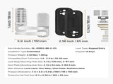 Mechanical Keyless Entry Door Lock, 14 Key Mechanical Door Lock, Mechanical Keypad Door Lock with V952-JXMMSQRSSZMM988L0V0