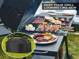 Universal Outdoor Grill Cover Waterproof UV Resistant Dustproof Barbecue Protector with Adjustable V1341-ZY-BUJ885AP-600D-S09