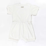 Ponchik Babies Kids - Ribbed Cotton Romper - Daisy V563-RIBROMPER-DAISY-3_6