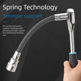 Electric Wrench Adapter Soft Shaft Fast Ratcheting Wrench Hand Spring Rod Rod Sleeve V1192-AZ-W-23619