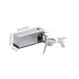 Butane Camping Stove, Portable Folding Gas Burner for Camping, Emergency Use and Outdoor Cooking V1369-AZ3-W-09910