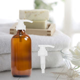 10Pcs White Plastic Lotion Bottle Pump Accessory for Home Use Durable Soap Dispenser Replacement V1369-AZ3-W-15603