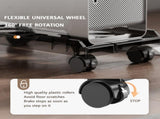 PC Stand with Wheels - Computer Holder - CPU Trolley - Mobile - PC Cart - Desktop Stand - Computer V1189-WXF-260203-00428