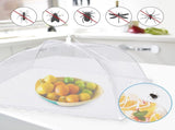 Reusable Pop-Up Mesh Food Cover Tent Set, Foldable Insect Net for Picnic Camping Kitchen Dustproof V1107-CS-YCFCZ