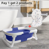 Baby Bath Tub Foldable Newborn, Plastic Seat Cushion V178-28301