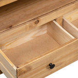 Corner Tv Cabinet 93x49x49 Cm Solid Pine Panama Range 43_282685