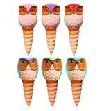 6Pcs Owl Plant Irrigation Automatic Watering Stakes Terracotta Spiral Devices for Indoor and Outdoor V1294-YM0523-10334693