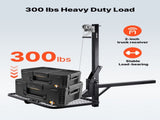 Hitch Deer Hoist with Lifting System Platform, 300 lbs Load Capacity, Game Hoist Winch Lift with V952-PTSLSHL300LBWVV3H001V0
