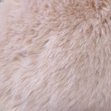 Ariana Long Fleece Faux Fur Throw Rug Pink V442-ATX-THROW-23LUXARIANA-PINK-RE