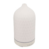 Essential Oil Diffuser Ceramic Rhomboid Aromatherapy Diffuser Ultrasound Cool Mist V1294-YM0901-3113230285411