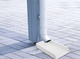 Aluminum Alloy Downspout Drain Tray for Rain Gutter Water Catch V1366-AZ2-W-17237