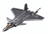 Sluban B1187 Model Kit 144 J20 Mighty Dragon Chinese Stealth Fighter Jet Plane Modern PLAAF Bu SLB1187