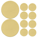 Round Yellow Cardboard Cake Boards for Baking, Mousse, Dessert Display, Presentation, and Support V1192-AZ-W-27837