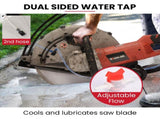 BAUMR-AG 3500W 350mm/14" Electric Concrete Demolition Cut-Off Saw, Wet and Dry Cutting, Diamond V219-SAWCONBME8XA