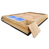 Lifespan Kids Mighty Sandpit with Wooden Cover V420-LKSP-MIGHTY-B