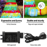 Jingle Jollys Christmas Inflatable Gift Tree 2.2M Height Flashing Light Decorations Illuminated XMAS-INF-TREE-GIFT-7FT