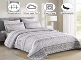 Striking Quilted coverlet and pillowcovers set Make a Bold Impact - Queen size V745-MAC080500Q13U