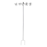 Airplane Wind Spinner Iron Metal Windmill Outdoor Decorative Airplane Wind Sculpture for Farm Lawn V1294-YM0901-3111240134611