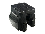 60 L Bicycle Pannier Bag, Water-Resistant Bike Rear Rack Bag with 7 Compartments and Rain Cover for V1189-LC-HW-00250