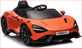 12V Licensed McLaren 765LT Kids Ride On Sports Electric Car V580-CAR-OZ-MCL-ORG