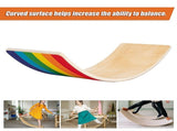 Wooden Wobble Balance Board for Kids Toddlers Adults V63-842171