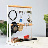 Wooden Jewelry Stand Multifunctional Jewelry Organizer Jewelry Display Stand V1294-YM0717-10065479