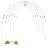 Replacement Fiberglass Long Arch Poles for Bike Tent, Tent Rods,Fiberglass Tent Pole V1369-AZ3-W-11845