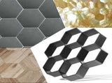 1Pc DIY Garden Path Maker Mold Concrete Stepping Stone Cement Paving Mould Brick V1294-YM0727-JY10932
