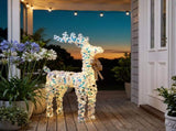 Christabelle 76cm Animated Standing Reindeer Christmas Light Up Display LED Outdoor Indoor Xmas 112_SHE203