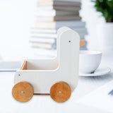 Wood Desk Organizer Cute Cartoon Desktop Handbook Stickers Organizer for Study Children's Room V1294-YM0703-3117230021311