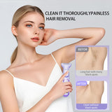 purple Women's Whole Body Electric Hair Removal Device, Painless Hair Removal, Type-C Fast Charging V1232-NSTMJ003