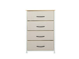 Levede Storage Cabinet Tower Chest Beige CH1050-CR