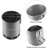 600ml G3 Ultralight Camping Lightweight Outdoor High Efficiency Foldable Heat Exchanger V1237-ZY-203-3947