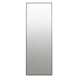 Yezi Rectangular Full Length Mirror 165x60cm Black Standing Floor Wall Leaning DECO1040-BK-165X60-AU
